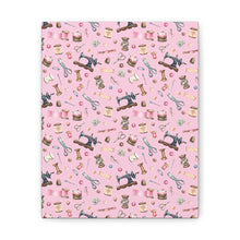 Sewing Elements Pink - Canvas Gallery Wraps