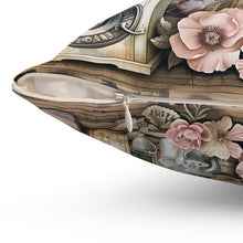Sew Sweet Sewing Scene 2 Spun Polyester Square Pillow