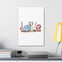 Sewing Love - Canvas Gallery Wraps