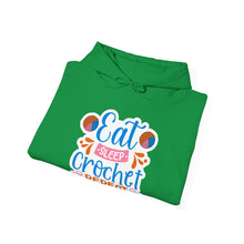 Eat Sleep Crochet Repeat Unisex Heavy Blend™ Hooded Sweatshirt