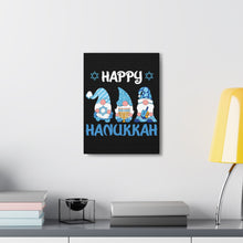 Happy Hanukkah Gnomes - Canvas Gallery Wraps