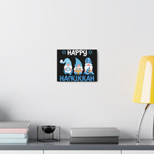 Happy Hanukkah Gnomes - Canvas Gallery Wraps