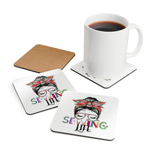 Sewing Life 1 Corkwood Coaster Set