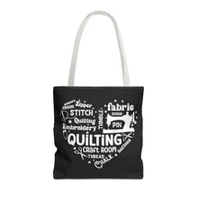 Quilting Word Cloud Tote Bag