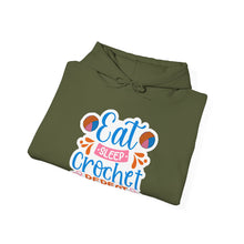 Eat Sleep Crochet Repeat Unisex Heavy Blend™ Hooded Sweatshirt