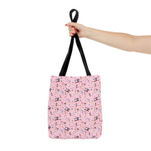 Sewing Elements Pink Tote Bag