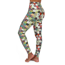 Quilt Pattern 1 High Waisted Yoga Leggings