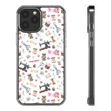 Sewing Elements White - Clear Cases