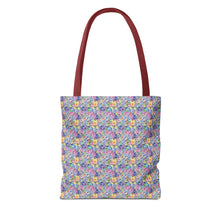 Packed Watercolor Buttons Tote Bag