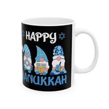 Happy Hanukkah Gnomes Ceramic Mug, (11oz, 15oz)