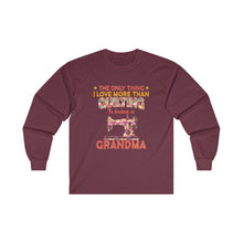 Quilting Grandma Unisex Ultra Cotton Long Sleeve Tee