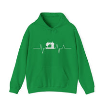 Sewing Machine Heart Beat Unisex Heavy Blend™ Hooded Sweatshirt