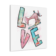 Sewing Love - Canvas Gallery Wraps