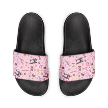 Sewing Elements Pink Women's PU Slide Sandals