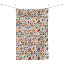 Watercolor Sewing Supplies 1 Microfiber Tea Towel