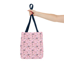 Sewing Elements Pink Tote Bag