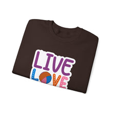 Live Love Crochet Unisex Heavy Blend™ Crewneck Sweatshirt