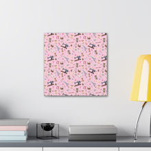 Sewing Elements Pink - Canvas Gallery Wraps