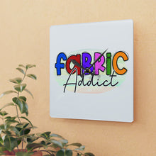 Fabric Addict Acrylic Wall Clock