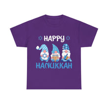 Happy Hanukkah Gnomes Unisex Heavy Cotton Tee