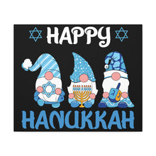 Happy Hanukkah Gnomes - Canvas Gallery Wraps