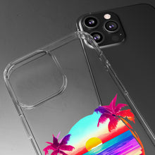 Colorful Beach Sunset - Clear Cases