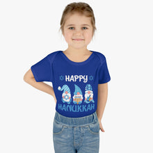 Happy Hanukkah Gnomes Infant Baby Rib Bodysuit