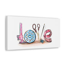 Sewing Love - Canvas Gallery Wraps
