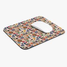 Watercolor Sewing Supplies 12 Mouse Pad (Rectangle)