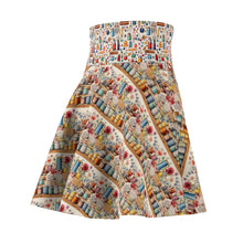 Watercolor Sewing Supplies 2 Skater Skirt