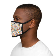 Watercolor Sewing Supplies 1 Fabric Face Mask