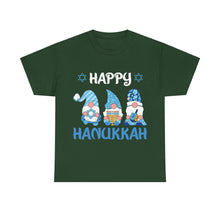 Happy Hanukkah Gnomes Unisex Heavy Cotton Tee