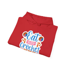 Eat Sleep Crochet Repeat Unisex Heavy Blend™ Hooded Sweatshirt