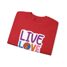 Live Love Crochet Unisex Heavy Blend™ Crewneck Sweatshirt