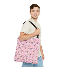 Sewing Elements Pink Tote Bag