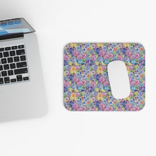 Packed Watercolor Buttons Mouse Pad (Rectangle)