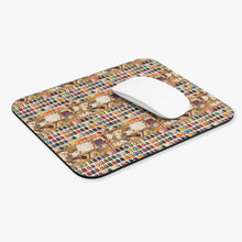 Watercolor Sewing Supplies 6 Mouse Pad (Rectangle)
