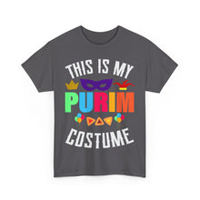 This Is My Purim Costume Unisex Heavy Cotton Tee