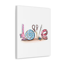 Sewing Love - Canvas Gallery Wraps