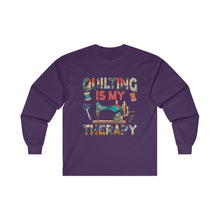 Quilting Therapy Unisex Ultra Cotton Long Sleeve Tee