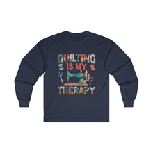 Quilting Therapy Unisex Ultra Cotton Long Sleeve Tee