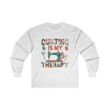 Quilting Therapy Unisex Ultra Cotton Long Sleeve Tee