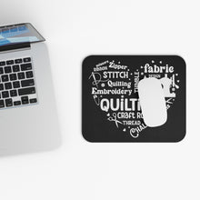 Quilting Word Cloud Mouse Pad (Rectangle)