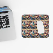 Watercolor Sewing Supplies 3 Mouse Pad (Rectangle)