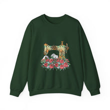 Retro Gorgeous Sewing Machine Unisex Heavy Blend™ Crewneck Sweatshirt