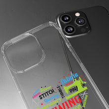 Colorful Sewing Word Cloud - Clear Cases
