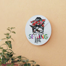 Sewing Life 1 Acrylic Wall Clock