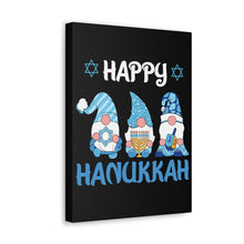 Happy Hanukkah Gnomes - Canvas Gallery Wraps