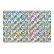 Floral Collage Pattern 1 Area Rugs