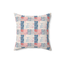 Sew Sweet Sewing Patchwork 2 Spun Polyester Square Pillow